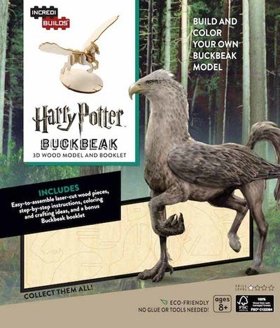 IncrediBuilds: Harry Potter: Buckbeak 3D Wood Model and Booklet - Incredibuilds - Jody Revenson - Bücher - Insight Editions - 9781682980361 - 18. Oktober 2016