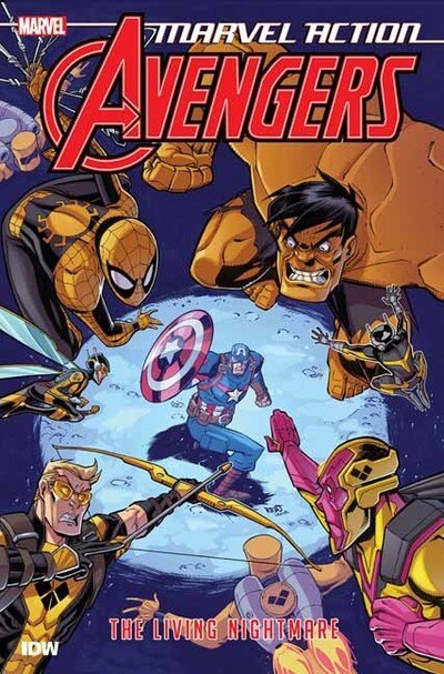 Cover for Matthew K. Manning · Marvel Action: Avengers: The Living Nightmare: Book Four (Pocketbok) (2021)