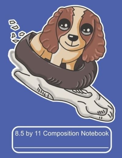 Cover for Puppy Creations · 8.5 by 11 Composition Notebook (Paperback Book) (2019)