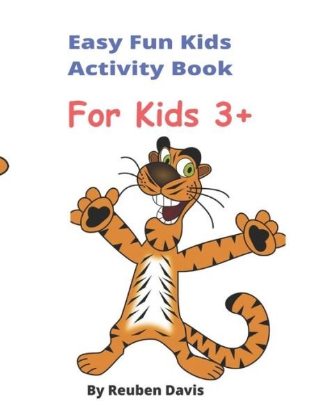Cover for Reuben Davis · Easy Fun Kids Activity Book (Paperback Bog) (2019)