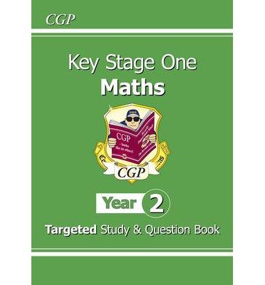 Cover for CGP Books · KS1 Maths Year 2 Targeted Study &amp; Question Book - CGP Year 2 Maths (Pocketbok) (2014)
