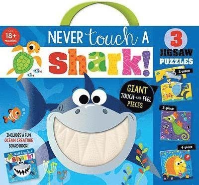 Cover for Rosie Greening · Never Touch a Shark Jigsaw (GAME) (2021)