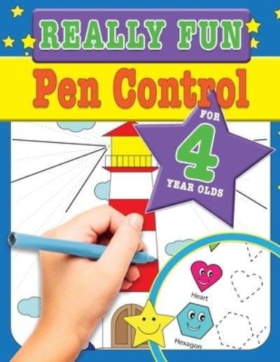 Cover for Mickey MacIntyre · Really Fun Pen Control For 4 Year Olds (Paperback Bog) (2020)
