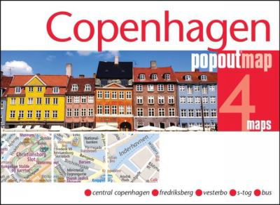 Cover for Popout Map · Copenhagen PopOut Map - PopOut Maps (Map) (2022)