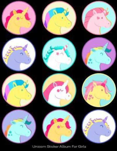 Cover for Fat Dog Journals · Unicorn Sticker Album for Girls (Pocketbok) (2017)