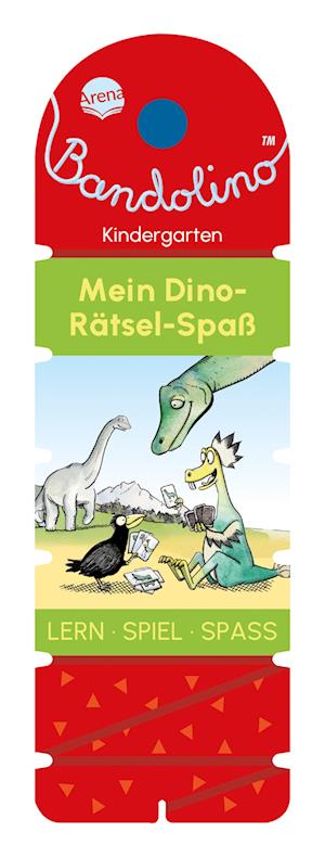 Bandolino. Mein Dino-Rätsel-Spaß - Friederike Barnhusen - Livros - Arena - 9783401721361 - 14 de junho de 2024