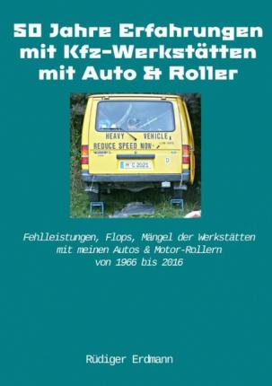 Cover for Erdmann · 50 Jahre Erfahrungen mit Kfz-We (Book)