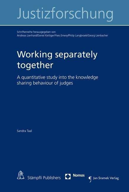 Cover for Taal · Working separately together (Book) (2016)