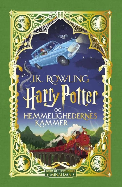 Cover for J. K. Rowling · Harry Potter: Harry Potter 2 - Harry Potter og Hemmelighedernes Kammer - pragtudgave (Bound Book) [9th edition] (2021)