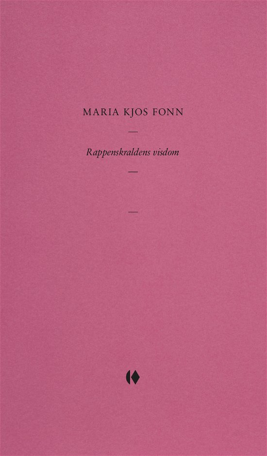 Cover for Maria Kjos Fonn · Gutkind Essays: Rappenskraldens visdom (Sewn Spine Book) [1.º edición] (2022)