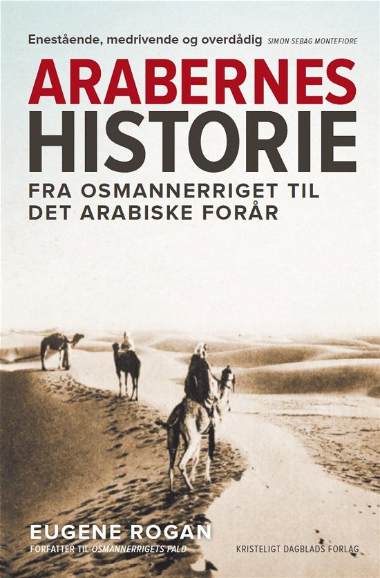 Cover for Eugene Rogan · Arabernes historie (Gebundenes Buch) [1. Ausgabe] (2017)