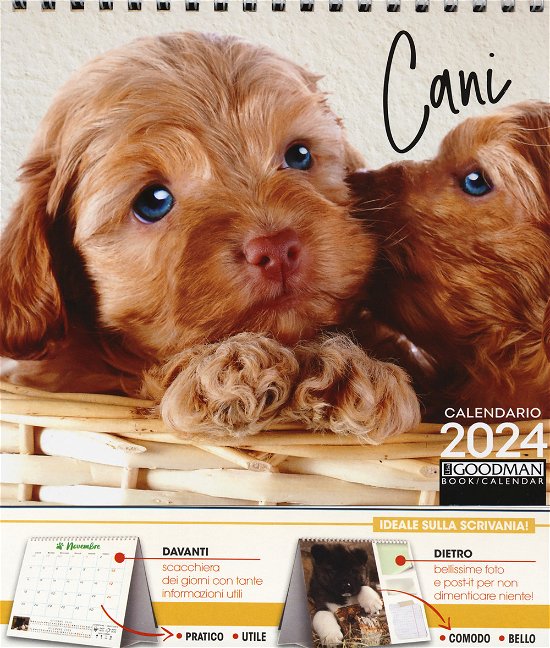Cover for Aa.Vv. · Calendario Cani 2024 Pocket (Bok)