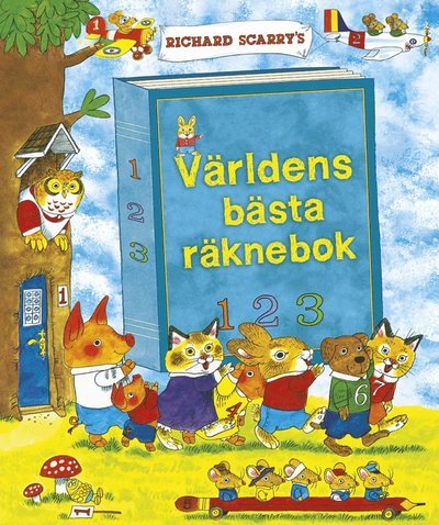 Cover for Richard Scarry · Världens bästa räknebok (Indbundet Bog) (2011)