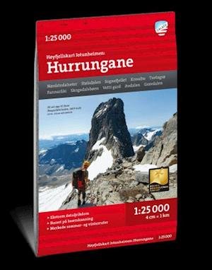 Cover for Calazo · Jotunheimen: Hurrungane - Høyfjellskart - High alpine map (Landkart) (2022)