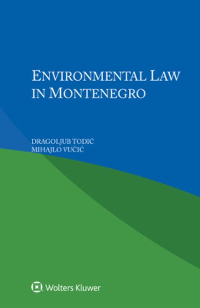 Cover for Todic Dragoljub Todic · Environmental Law in Montenegro (Paperback Book) (2023)