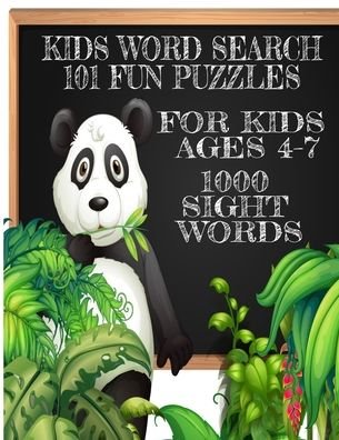 Cover for Pandaz Press · Kids Word Search 101 Fun Puzzles for Kids Age 4-7 (Paperback Bog) (2020)