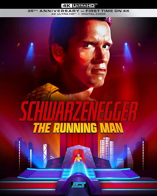 Cover for Running Man (4K UHD Blu-ray) (2022)