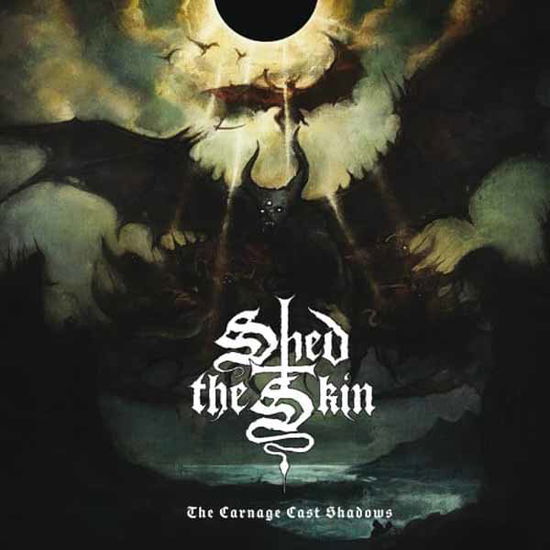 Cover for Shed the Skin · The Carnage Cast Shadows (Black Vinyl) (LP) (2025)