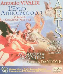 Cover for Accademia Bizantina / Dantone · L'Estro Armonico, Vo Arts Music Klassisk (DVD-Audio) (2003)