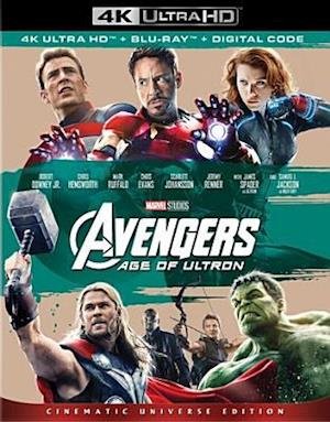 Cover for Avengers: Age of Ultron (4K UHD Blu-ray) (2018)