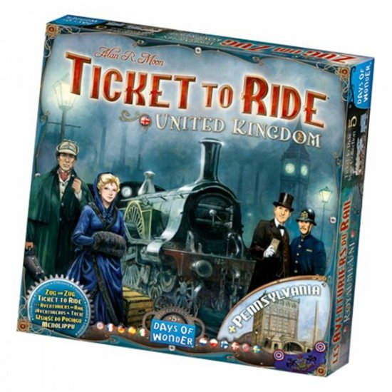 Ticket To Ride - United Kingdom -  - Board game -  - 0791385202362 - 