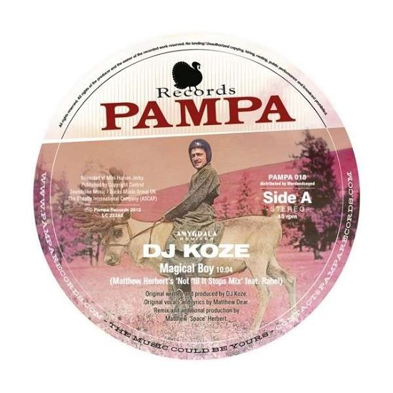 Cover for DJ Koze · Amygdala Rmxs 1 Herbert, Efdemin (12&quot;) [Remix edition] (2013)