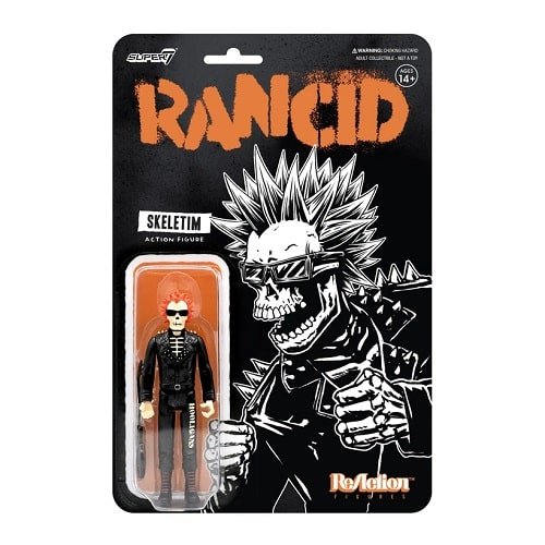 Cover for Rancid · Rancid Reaction Figure Wave 2 - Skeletim Charged (MERCH)