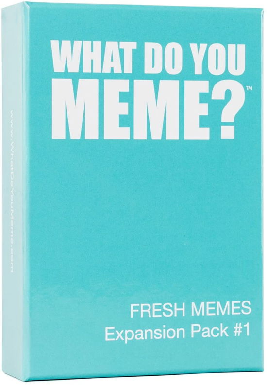 What Do You Meme? Fresh Memes Expansion Pack 1 -  - Mercancía - VR DISTRIBUTION - 0860649000362 - 11 de mayo de 2023