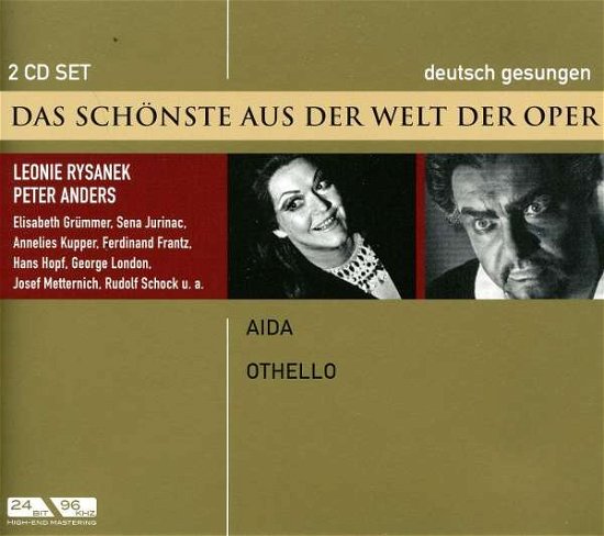 Cover for Rysanek / Anders/+ · Aida, Othello and More (CD) (2011)