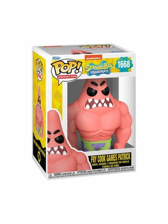 Pop Spongebob Squarepants Patrick W Muscles - Funko Pop Television - Gadżety - Funko - 0889698757362 - 25 lipca 2024