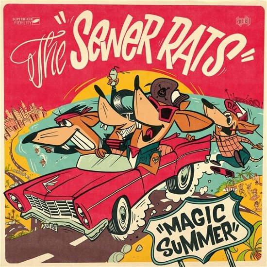 Cover for Sewer Rats · Magic Summer (CD) (2020)