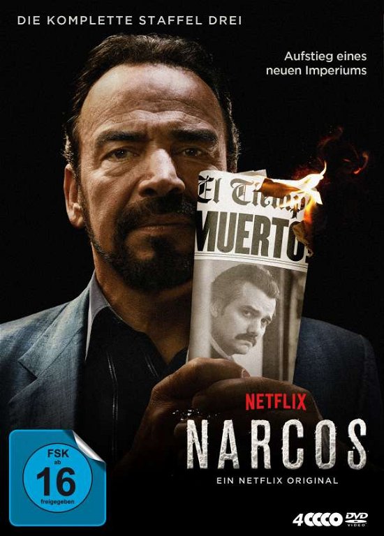 Narcos-s3 DVD - Pascal,pedro / Alcazar,damian / Denis,francisco/+ - Filme - Polyband - 4006448768362 - 3. September 2018