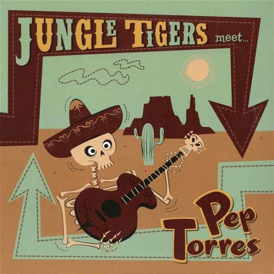 Cover for Jungle Tigers &amp; Pep Torres · Jungle Tigers Meet Pep Torres (LP) [Limited edition] (2020)