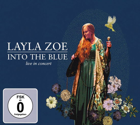 Cover for Layla Zoe · Into the Blue- Live in Concert (CD) (2024)