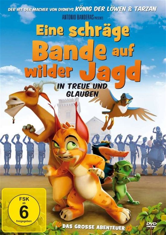 Cover for Animationsfilm · Eine Schräge Bande Auf Wilder Jagd (DVD) (2018)