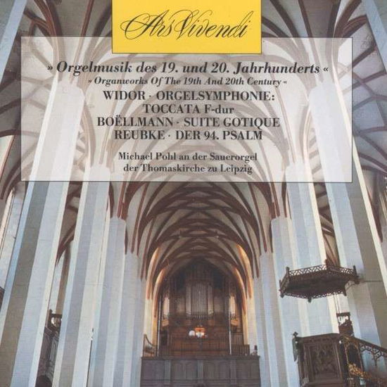 Cover for Boellemann · Reubke Boellmann Widor - Organ Music 19 (CD)