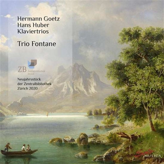 Trio Fontane · Hermann Goetz / Hans Huber: Klaviertios (CD) [Digipak] (2020)