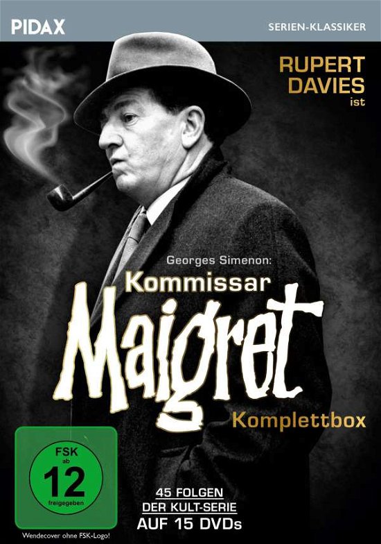Kommissar Maigret · Kommissar Maigret-komplettbox (DVD) (2022)