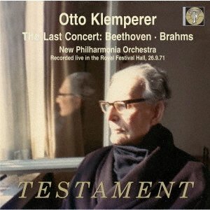 Klemperer's Last Concert:beethoven Overture: King Stephen. Piano Concert - Otto Klemperer - Musik - KING INTERNATIONAL INC. - 4909346019362 - 21 november 2019