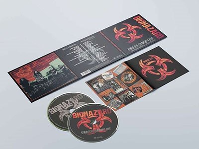 Cover for Biohazard · Urban Discipline / No Holds Barred - Live in Europe 2cd Deluxe Digipak (CD) (2023)