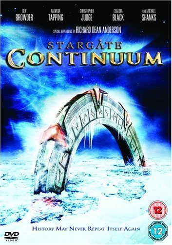Cover for Stargate - Continuum · Stargate Continuum (DVD) (2008)