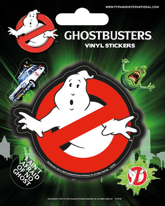 Ghostbusters Ghostbusters Logo Vinyl Stickers Pack Merch 19 Ghostbusters Ghostbusters Logo Vinyl Stickers Pack Merch 19