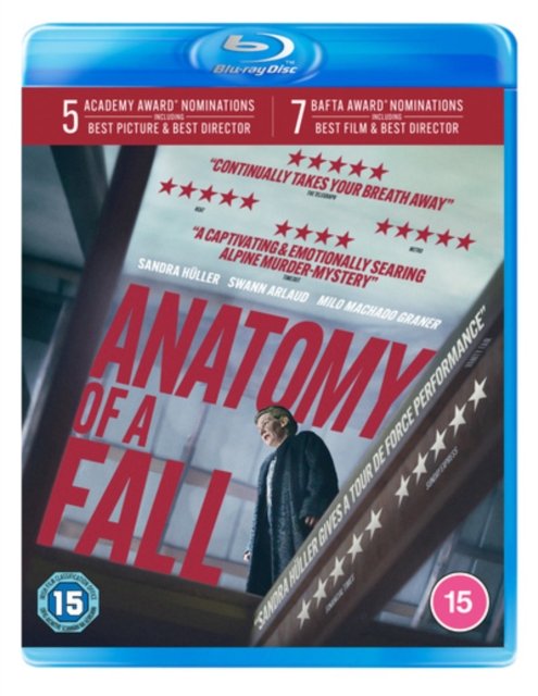 Cover for Anatomy of a Fall BD · Anatomy Of A Fall (Blu-ray) (2024)