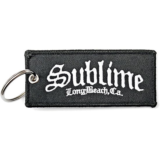 Cover for Sublime · Sublime Keychain: C.A. Logo (Double Sided Patch) (MERCH)