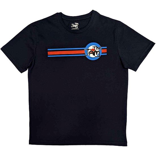 The Jam Unisex T-Shirt: Target Stripe - Jam - The - Koopwaar -  - 5056368646362 - 