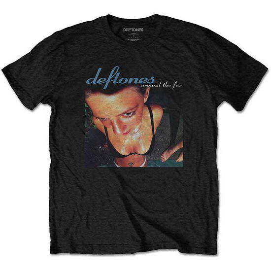 Deftones Unisex T-Shirt: Around the Fur (Black) - Deftones - Produtos - - 5056561050362 - 14 de setembro de 2022