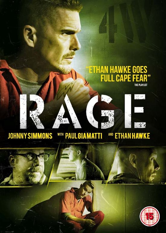 Cover for Rage (aka The Phenom) (DVD) (2017)
