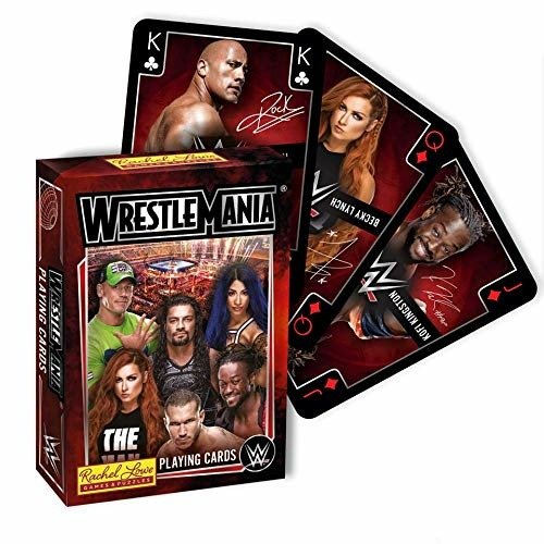 Wrestling: Wwe Wrestlemania Playing Cards - Rachel Lowe - Produtos -  - 5060550750362 - 