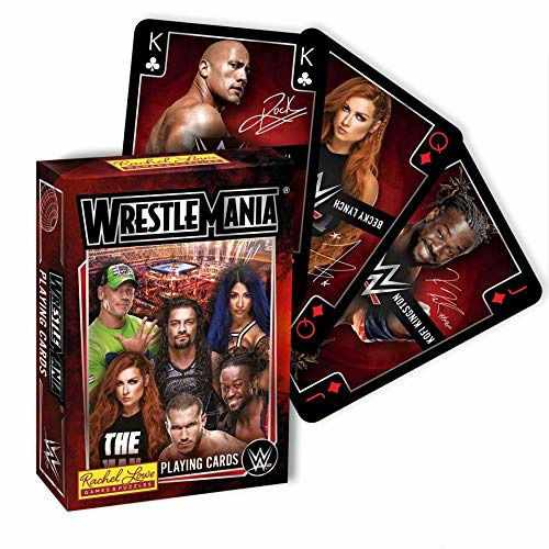 Cover for WWE Wrestlemania Playing Cards (Legetøj)