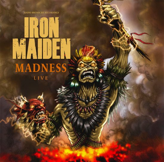 Cover for Iron Maiden · Madness Live (Yellow Vinyl) (LP) (2021)